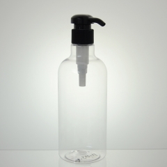 Oval round plastic pet bottles
