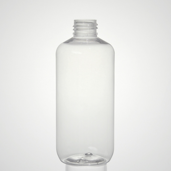 251ml clear PET bullet&cosmo round bottle