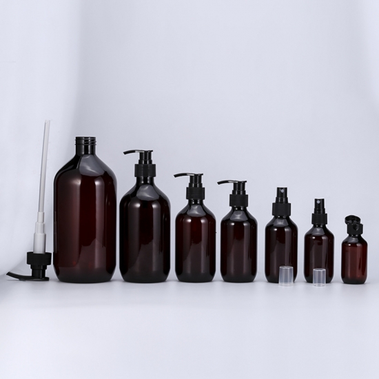 shampoo bottles