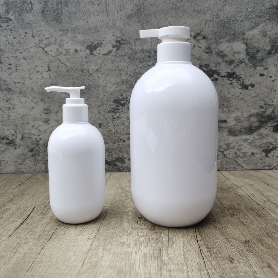 shampoo bottles