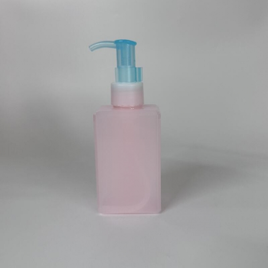 rectangular plastic bottle