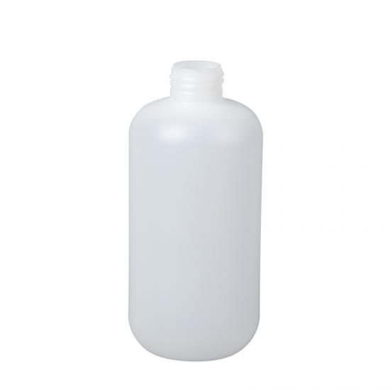 HDPE boston round bottles