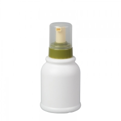 HDPE plastic bottle