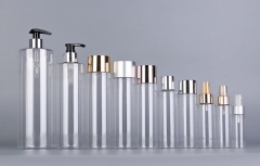 30ml 50ml 80ml Plastic Flat Shoulder Perfume bottles